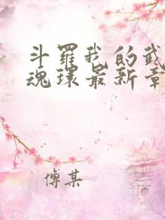 斗罗我的武魂是魂环最新章节