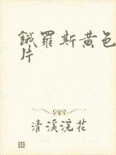 饿罗斯黄色一级片