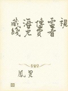 藏海传电视剧在线免费看