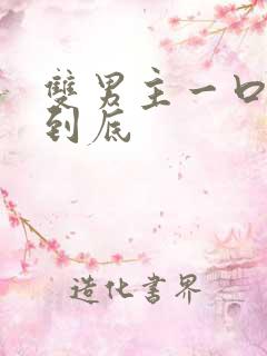 双男主一口气攻到底