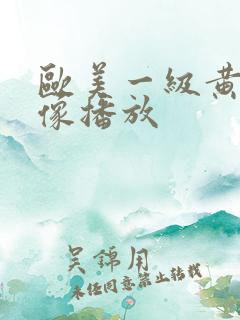 欧美一级黄色录像播放