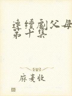 连续剧父母爱情第十集