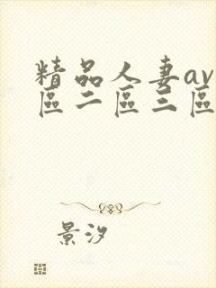 精品人妻av一区二区三区蜜桃