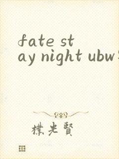 fate stay night ubw特典