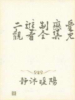 二进制恋爱在线观看全集免费播放