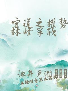 官道之权势滔天林峰宁欣