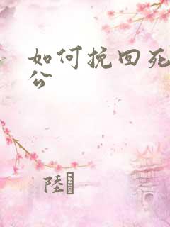 如何挽回死心老公