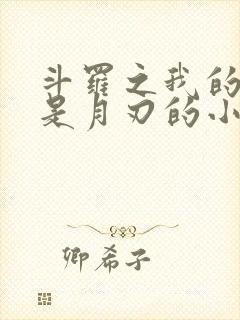 斗罗之我的武魂是月刃的小说