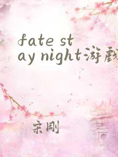 fate stay night游戏