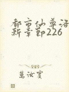 都市仙尊洛尘最新章节226