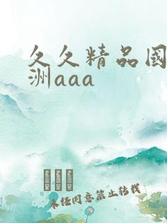 久久精品国产亚洲aaa