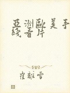 亚洲欧美手机在线看片