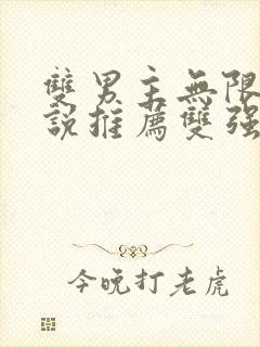 双男主无限流小说推荐双强