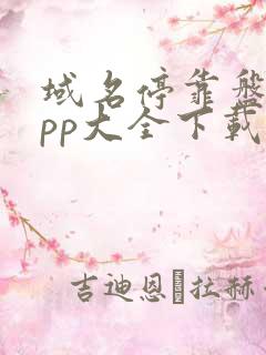 域名停靠盘他app大全下载2022