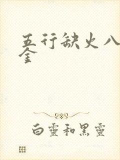 五行缺火八字喜金