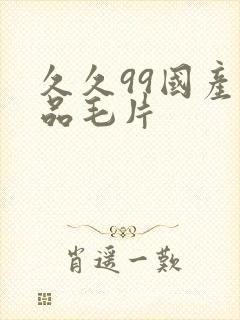 久久99国产精品毛片