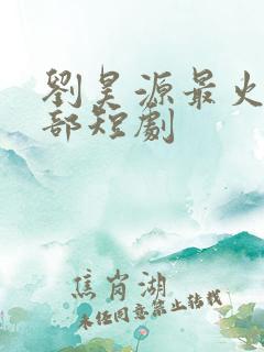 刘昊源最火的5部短剧