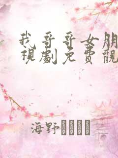 我哥哥女朋友电视剧免费观看