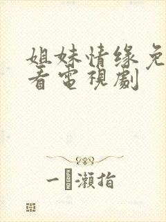 姐妹情缘免费观看电视剧