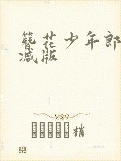 簪花少年郎无删减版