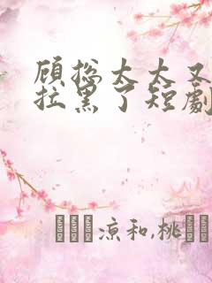 顾总太太又把你拉黑了短剧