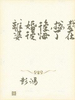 离婚后,总裁老婆后悔了在线下载