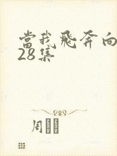 当我飞奔向你第28集