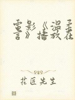 电影《温柔的谎言》播放在线观看