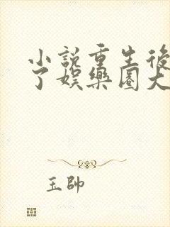 小说重生后我成了娱乐圈大佬