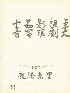 十品影视免费观看电视剧大全电视剧