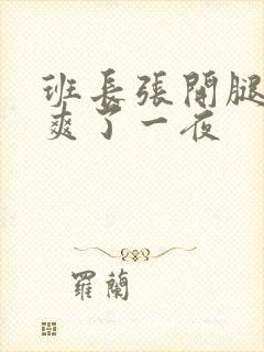 班长张开腿让我爽了一夜