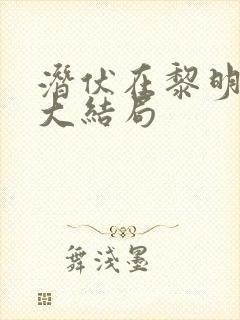 潜伏在黎明之前大结局