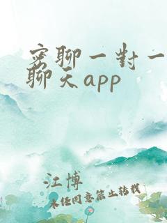 密聊一对一视频聊天app