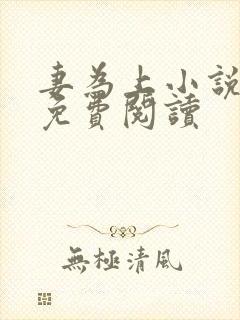 妻为上小说全文免费阅读