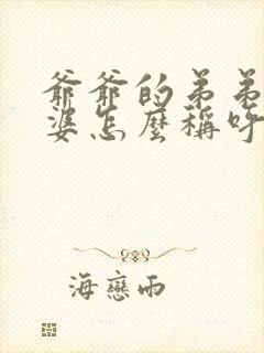 爷爷的弟弟的老婆怎么称呼