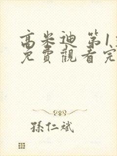 高米迪 第1季免费观看完整版在线全集