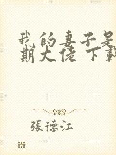 我的妻子是大乘期大佬 下载