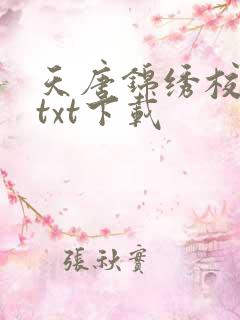 天唐锦绣校对版txt下载