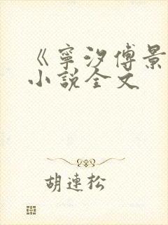 《宁汐傅景琛》小说全文