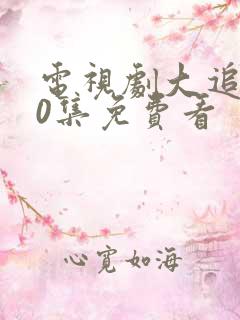 电视剧大追捕20集免费看