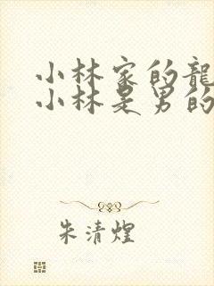 小林家的龙女仆小林是男的女的