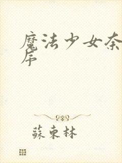 魔法少女奈叶顺序