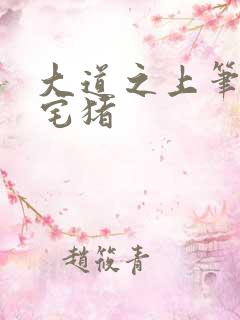 大道之上笔趣阁宅猪