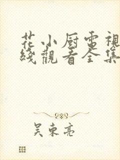 花小厨电视剧在线观看全集