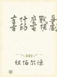 有什么战争片好看的电视剧