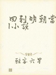 回到明朝当暴君l小说