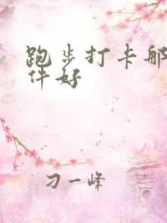 跑步打卡那个软件好