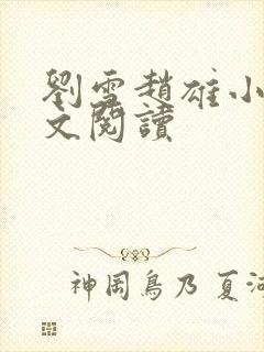 刘雪赵雄小说全文阅读