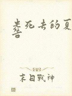 光死去的夏天预告