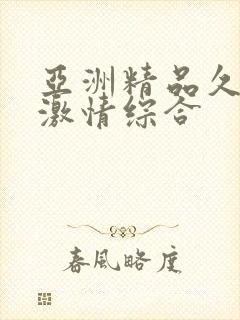 亚洲精品久久久激情综合